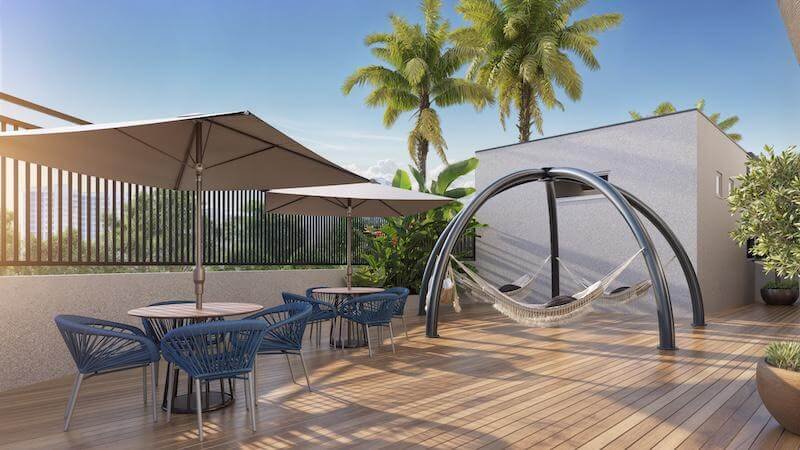 Planta 74,82m² Opção 2