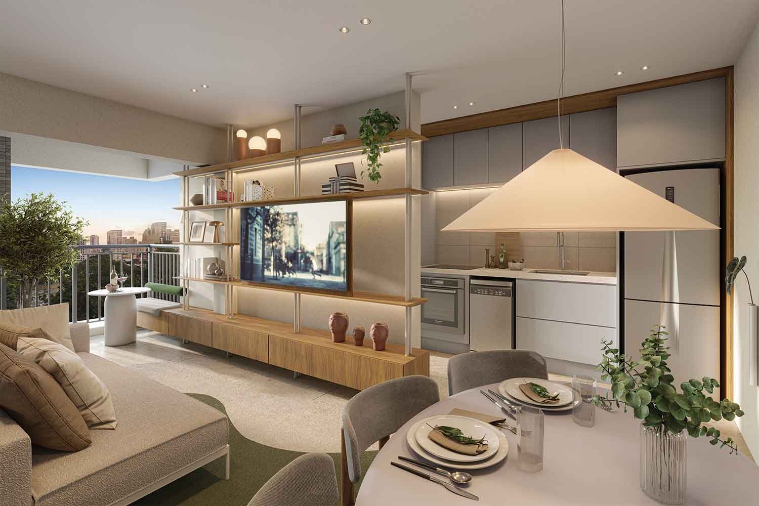 Living 67m²