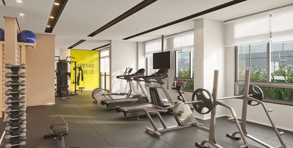 Espaço fitness do Opera São Caetano